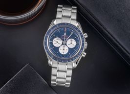 Omega Speedmaster Professional Moonwatch 522.30.42.30.03.001 (Unknown (random serial)) - Blue dial 42 mm Steel case
