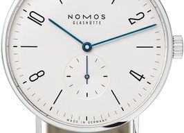 NOMOS Tangente 38 164 (2021) - White dial 38 mm Steel case