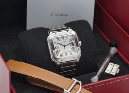 Cartier Santos WSSA0018 (2025) - Silver dial 40 mm Steel case