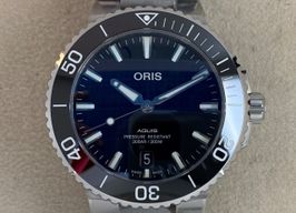Oris Aquis Date 01 733 7732 4134-07 8 21 05PEB (Unknown (random serial)) - Black dial 40 mm Steel case