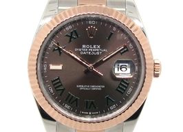 Rolex Datejust 41 126331 (2019) - Grey dial 41 mm Gold/Steel case
