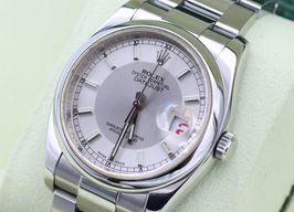 Rolex Datejust 36 116200 (Onbekend (willekeurig serienummer)) - Zilver wijzerplaat 36mm Staal