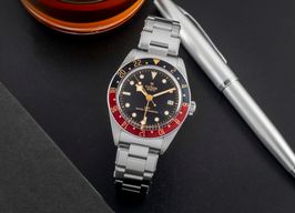 Tudor Black Bay Fifty-Eight 7939G1A0NRU (Onbekend (willekeurig serienummer)) - Zwart wijzerplaat 39mm Staal