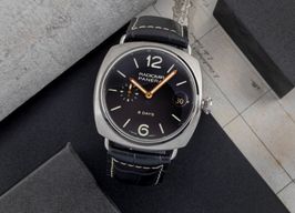 Panerai Radiomir 8 Days PAM00346 (Unknown (random serial)) - Brown dial 45 mm Titanium case