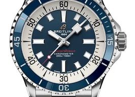 Breitling Superocean 42 A17375E71C1A1 (2026) - Blauw wijzerplaat 42mm Staal