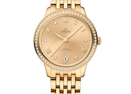 Omega De Ville 434.55.34.20.58.001 (2025) - Champagne dial 34 mm Yellow Gold case