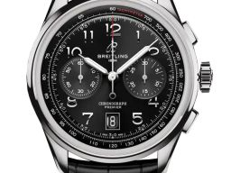 Breitling Premier AB0145221B1P2 (2026) - Black dial 42 mm Steel case