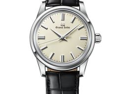 Grand Seiko Elegance Collection SBGW301G (2026) - Beige wijzerplaat 37mm Staal