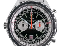 Breitling Chrono-Matic 1806 (1977) - Black dial 49 mm Steel case