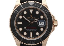 Rolex Yacht-Master 40 126655 (2024) - Black dial 40 mm Rose Gold case