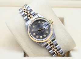 Rolex Lady-Datejust 69173 (1996) - Grijs wijzerplaat 26mm Goud/Staal