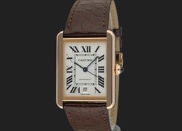 Cartier Tank Solo W5200026 (Unknown (random serial)) - Silver dial 31 mm Steel case