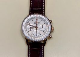 Breitling Navitimer RB0139211G1P1 (2025) - Silver dial 41 mm Red Gold case