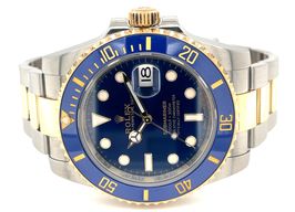 Rolex Submariner Date 116613LB (2017) - Blue dial 40 mm Gold/Steel case