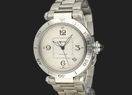 Cartier Pasha 2378 (Unknown (random serial)) - Silver dial 38 mm Steel case