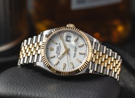 Rolex Datejust 36 126233 (2026) - White dial 36 mm Gold/Steel case