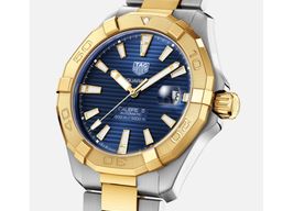 TAG Heuer Aquaracer 300M WBD2120.BB0930 (2025) - Blauw wijzerplaat 41mm Goud/Staal