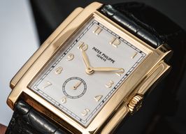 Patek Philippe Gondolo 5024J-010 (1999) - Wit wijzerplaat 31mm Geelgoud