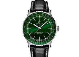 Breitling Navitimer A17329371L1P1 (2024) - Groen wijzerplaat 41mm Staal