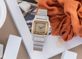 Cartier Santos Galbée 1567 (1995) - 24mm Goud/Staal