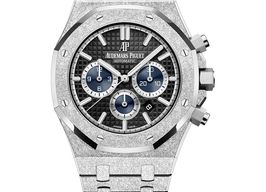 Audemars Piguet Royal Oak Chronograph 26331BC.GG.1224BC.03 (2025) - Black dial 41 mm White Gold case
