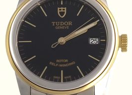 Tudor Glamour Date 55003 (2022) - Black dial 36 mm Steel case