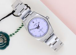 Rolex Oyster Perpetual 34 124200 (2025) - Purple dial 34 mm Steel case