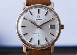 Omega Constellation 168.018 (1968) - Silver dial 35 mm Gold/Steel case