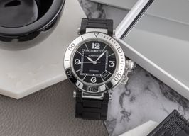 Cartier Pasha Seatimer W31077U2 (2007) - Black dial Steel case