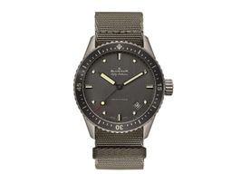 Blancpain Fifty Fathoms Bathyscaphe 5000-1210-NAGA (2024) - Grey dial 44 mm Titanium case