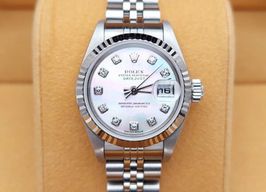 Rolex Lady-Datejust 79174 (2004) - Pearl dial 26 mm Steel case