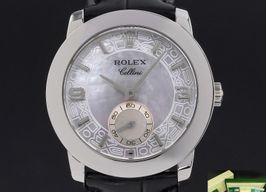 Rolex Cellini 5240 (2005) - Parelmoer wijzerplaat 35mm Platina