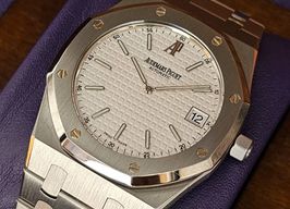 Audemars Piguet Royal Oak Jumbo 15202ST.OO.0944ST.01 (2005) - Zilver wijzerplaat 39mm Staal