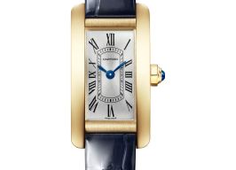 Cartier Tank Américaine WGTA0353 (2026) - Zilver wijzerplaat 15mm Geelgoud