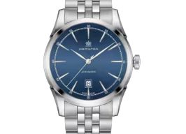 Hamilton Spirit of Liberty H42415041 (2025) - Blauw wijzerplaat 42mm Staal
