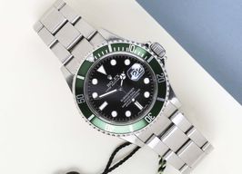 Rolex Submariner Date 16610LV (2010) - Zwart wijzerplaat 40mm Staal