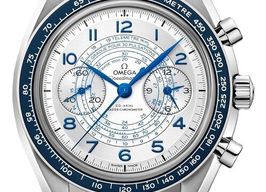 Omega Speedmaster Chronoscope 329.33.43.51.02.001 (2026) - Zilver wijzerplaat 43mm Staal