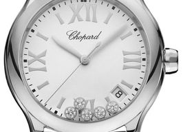 Chopard Happy Sport 278582-3001 (2026) - Wit wijzerplaat 36mm Staal