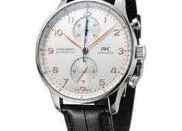 IWC Portuguese Chronograph IW371604 (2026) - Silver dial 41 mm Steel case