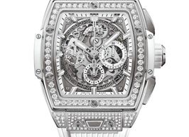 Hublot Spirit of Big Bang 642.NE.2010.RW.1604 (2025) - Transparant wijzerplaat 42mm Titanium