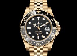 Rolex GMT-Master II 126718GRNR (2023) - Black dial 40 mm Yellow Gold case