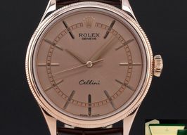 Rolex Cellini Time 50505 (2019) - Roze wijzerplaat 39mm Roségoud