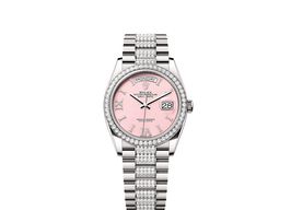 Rolex Day-Date 36 128349RBR (2025) - Wit wijzerplaat 36mm Witgoud