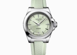 Longines Conquest L3.430.4.02.9 (2025) - Groen wijzerplaat 34mm Staal