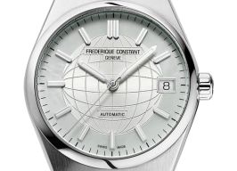 Frederique Constant Classics Index FC-303MPW2NH6B (2024) - Zilver wijzerplaat 34mm Staal