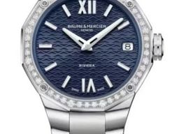 Baume & Mercier Riviera M0A10765 (2026) - Blauw wijzerplaat 33mm Staal