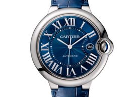 Cartier Ballon Bleu 42mm WSBB0027 (2023) - Blauw wijzerplaat 42mm Staal