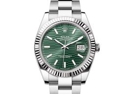 Rolex Datejust 41 126334-0029 (2024) - Green dial 41 mm Steel case