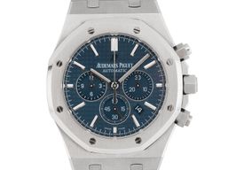 Audemars Piguet Royal Oak Chronograph 26320ST.OO.1220ST.03 (2016) - Blue dial 41 mm Steel case