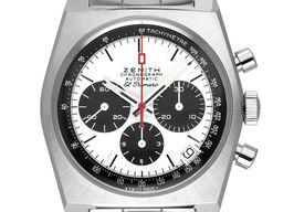 Zenith El Primero Chronomaster 03.A384.400/21.M384 (2026) - White dial 37 mm Steel case